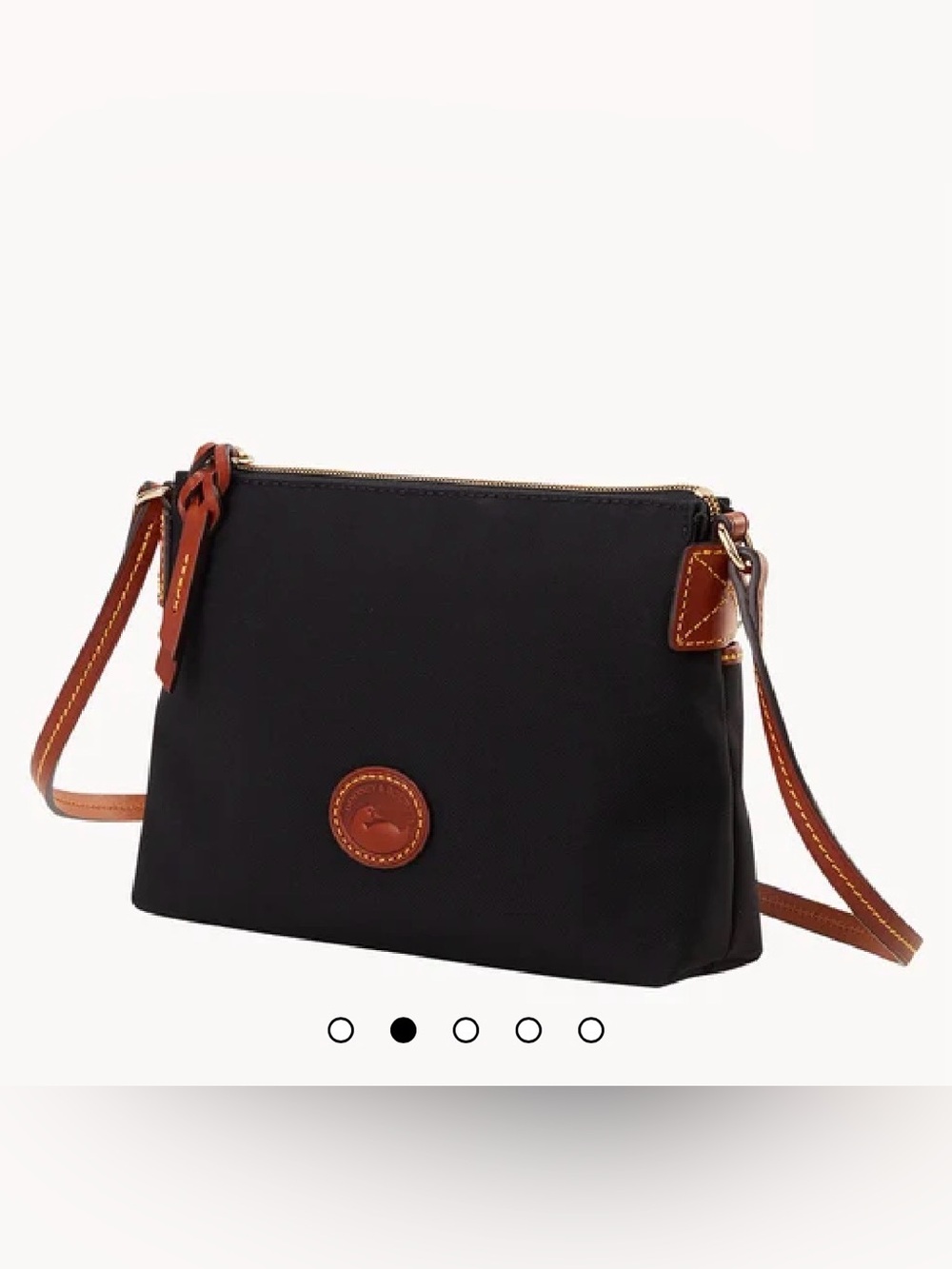 Dooney & Bourke Handbag Rosie Nylon Crossbody Pouchette Bag AUTHENTIC (LIKE NEW)